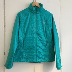 The North Face w’s quilted insulated zip jacket